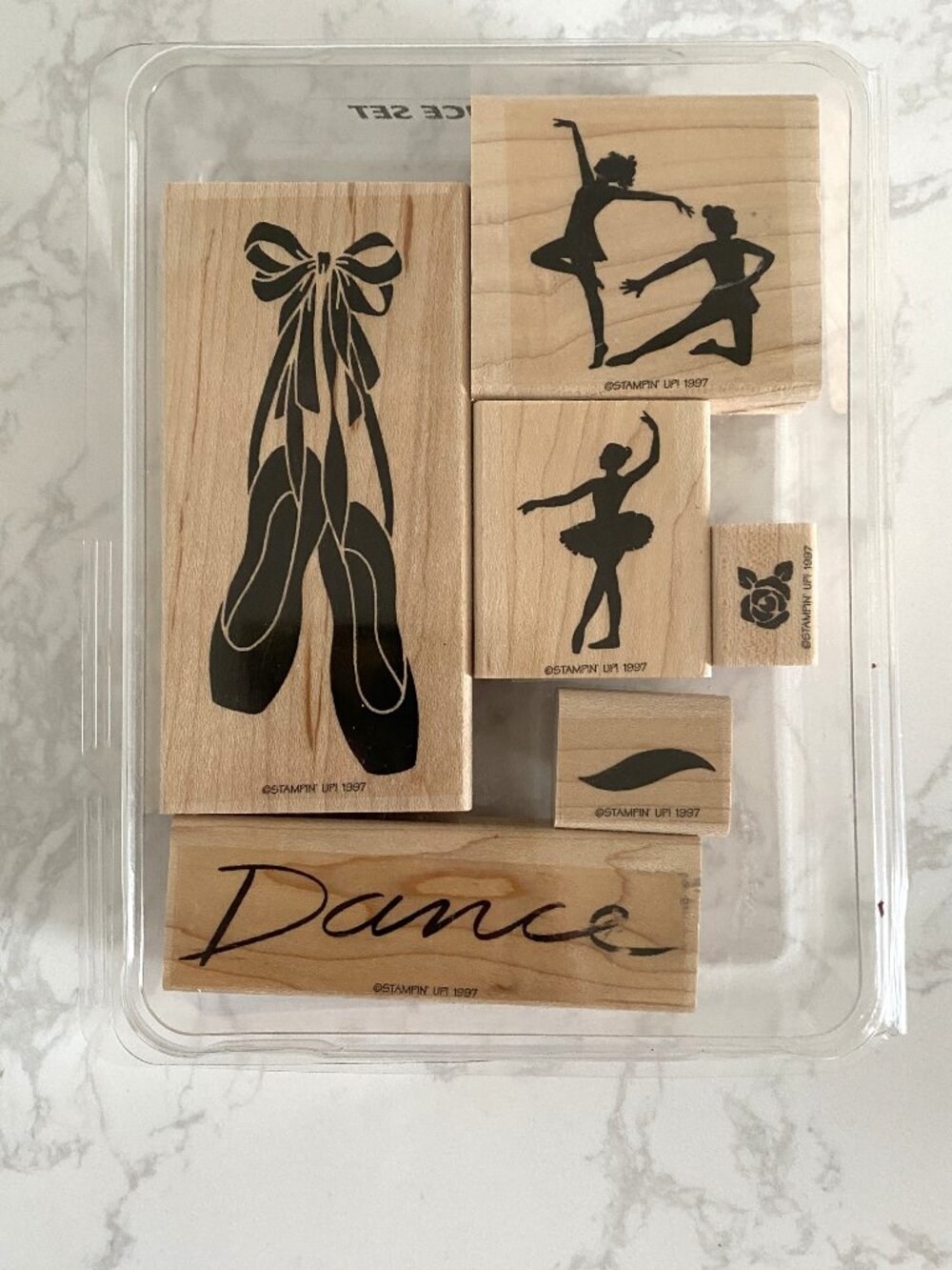 Stampin' Up! DANCE Stamp Set of 6